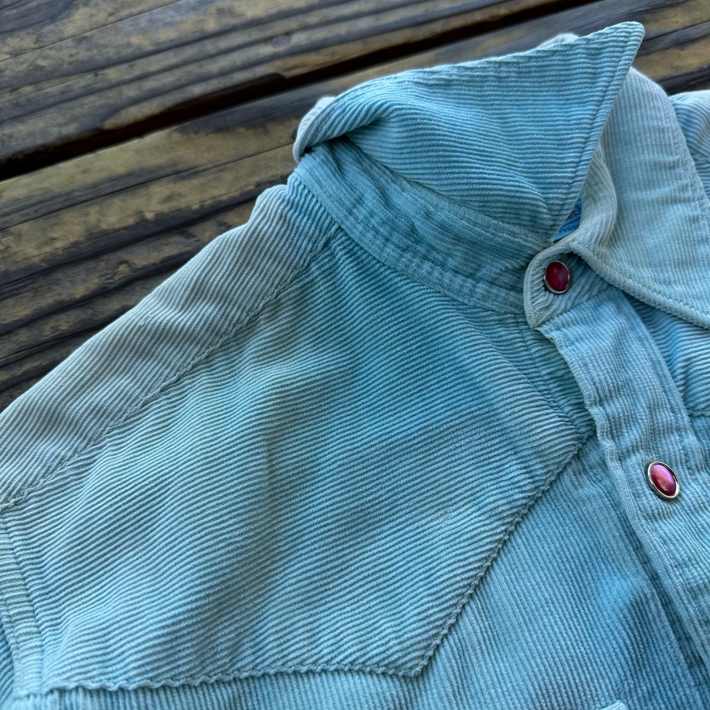 1950s corduroy western shirt