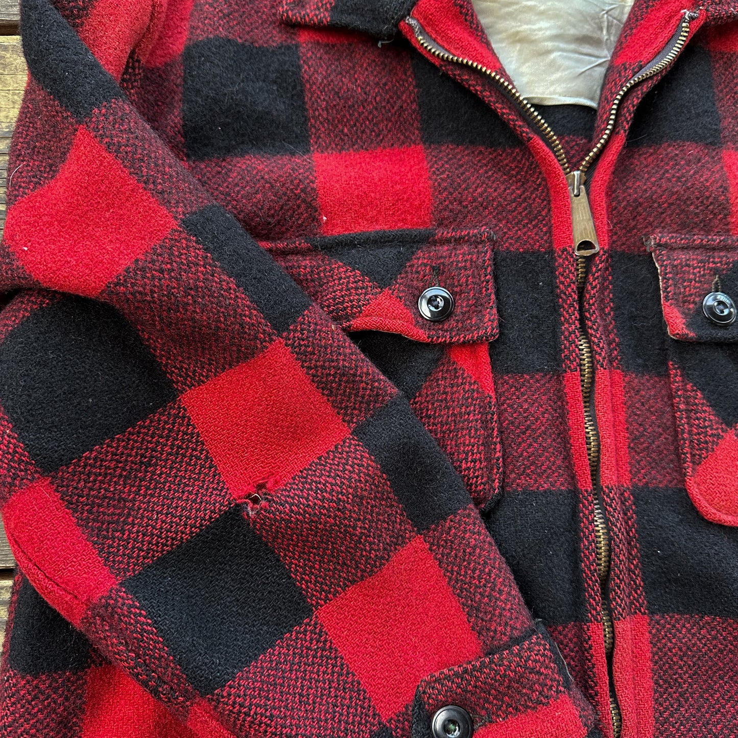 1960s Big Mac buffalo plaid jacket