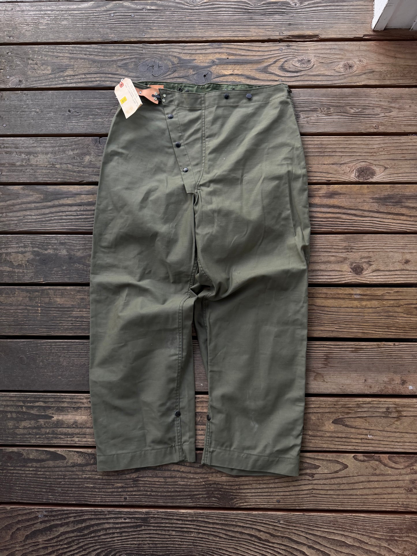 Deadstock 80’s military fireman’s pants