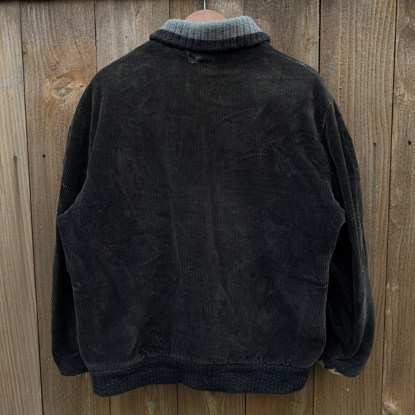 1950’s distressed black corduroy jacket