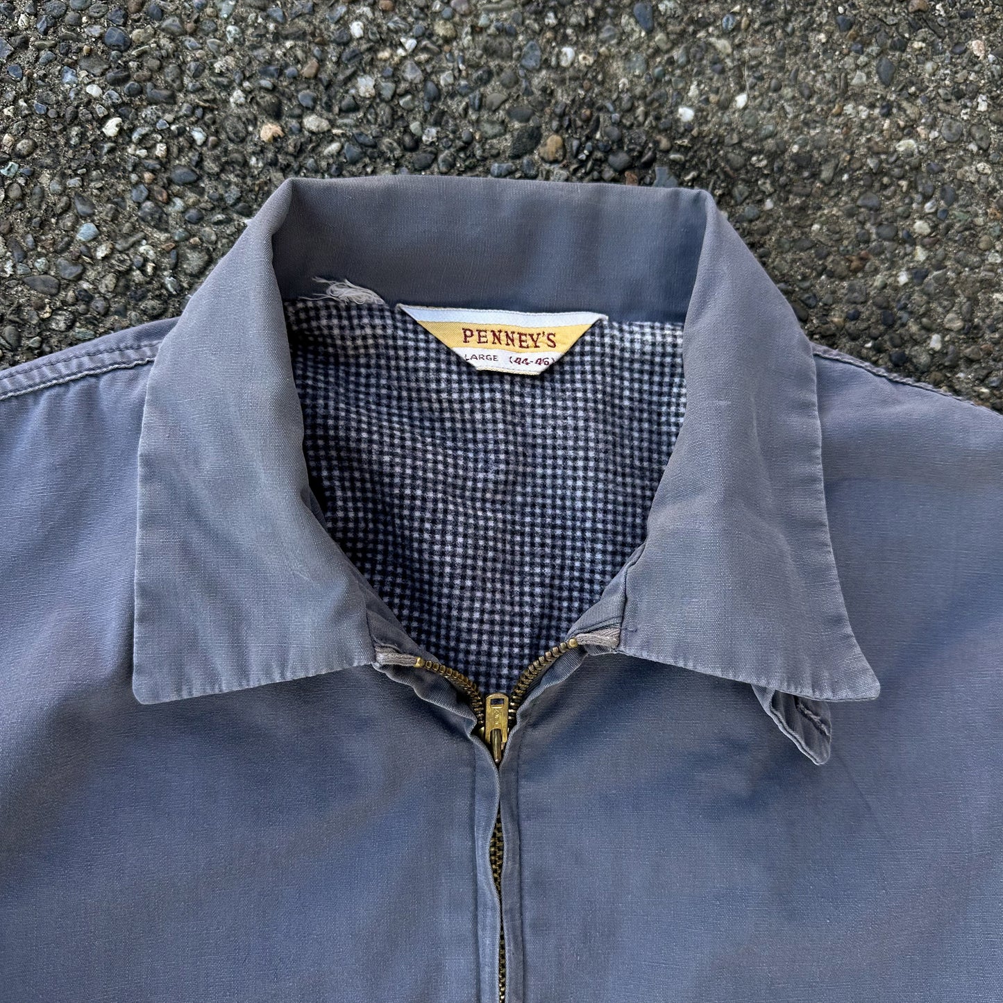 1950’s pennys flannel lined work jacket