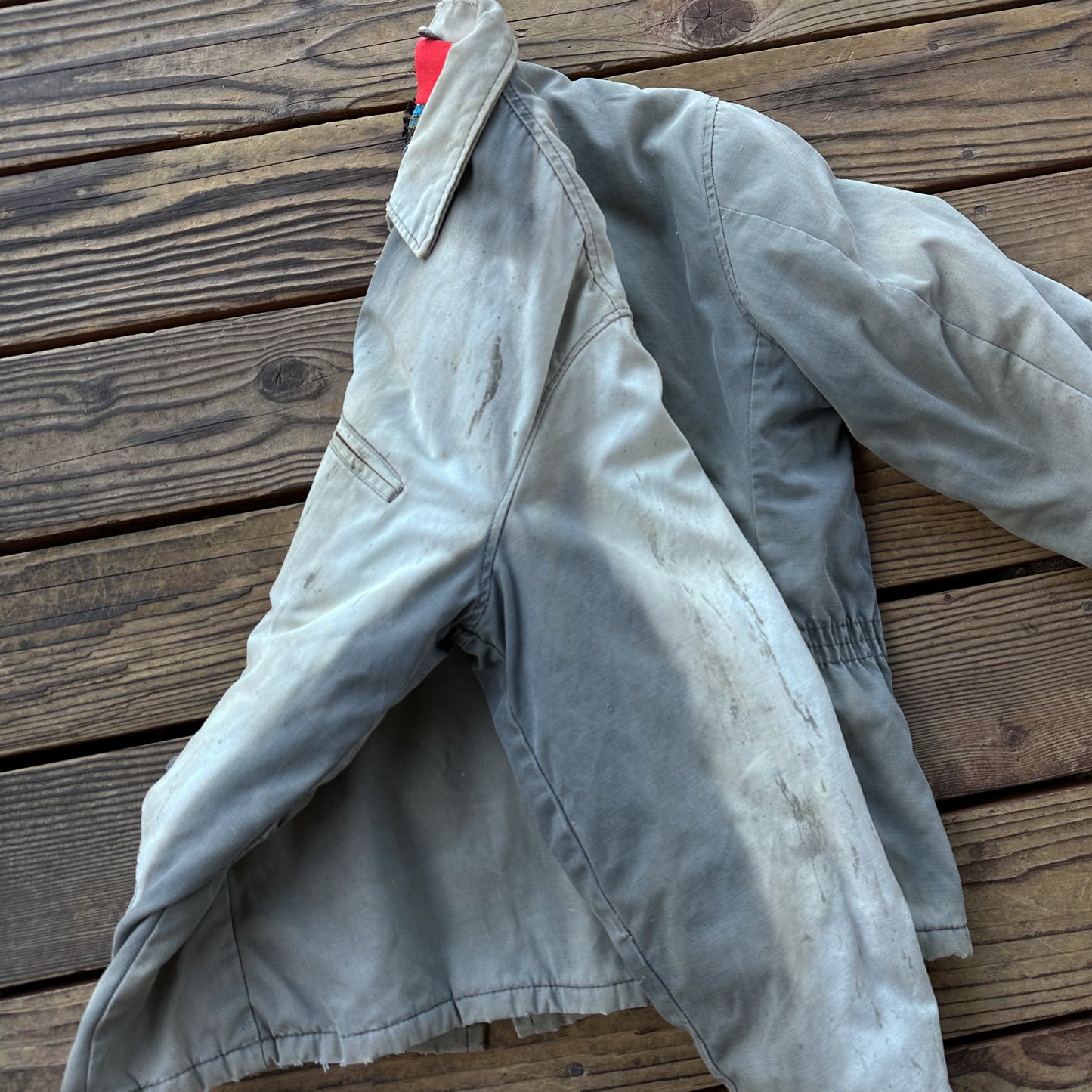 Heavily faded 1960’s Oshkosh jacket