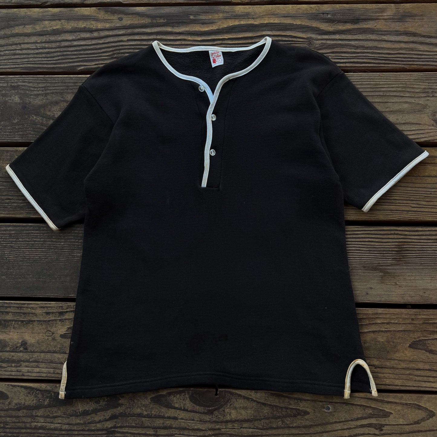 1960’s Henley sweatshirt jersey