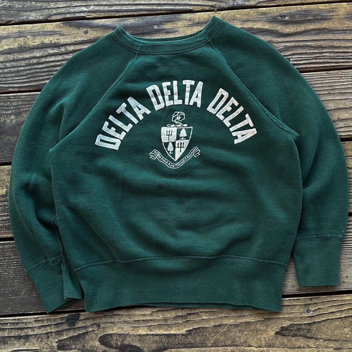 1950’s tri delta running man sweatshirt