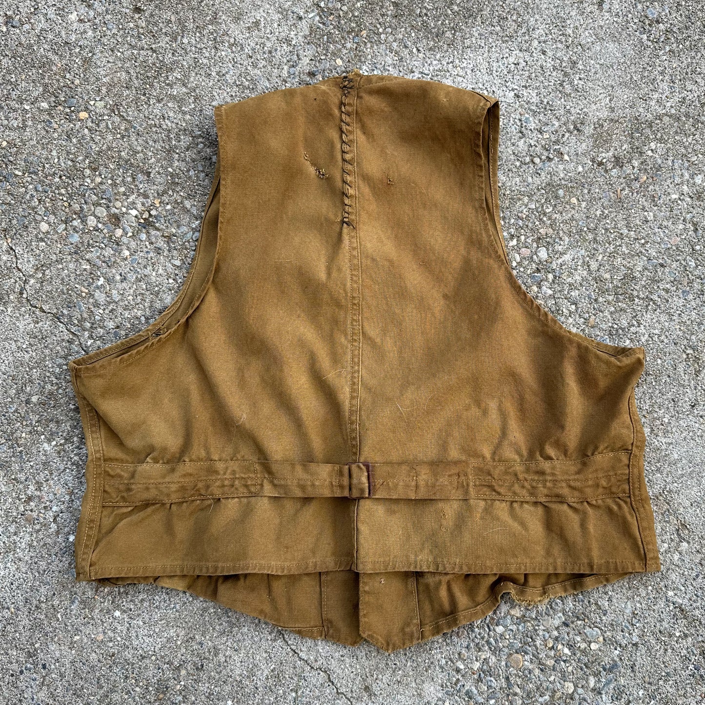 1930s buckleback hunting vests