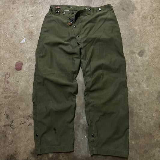 1980s military fireman’s turnout pants