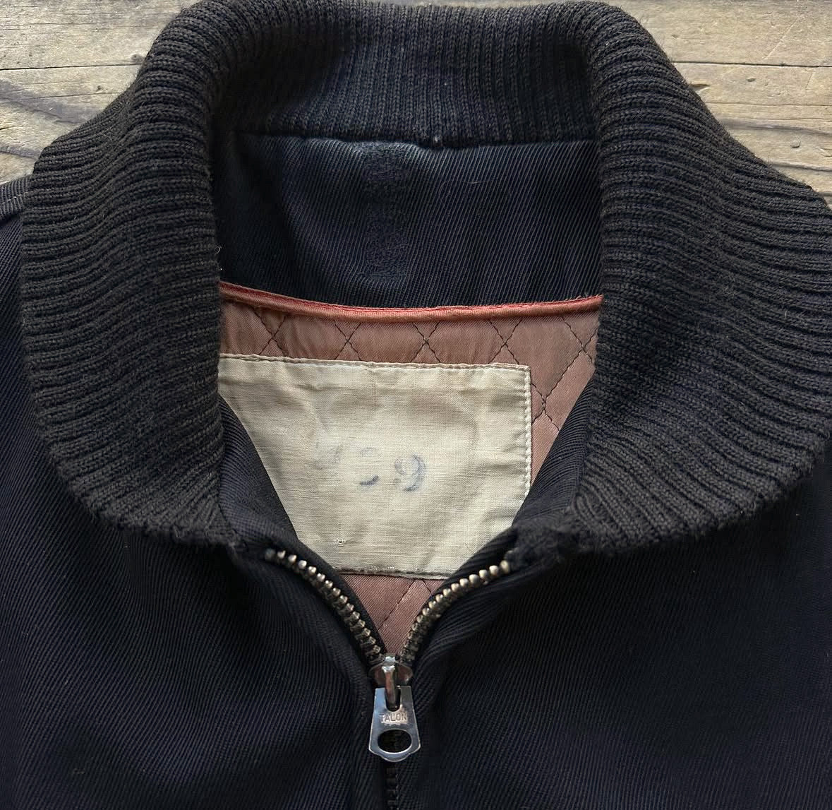 1950’s black work jacket
