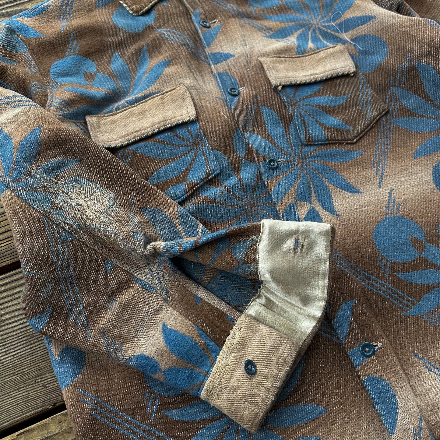 1930’s/40’s beacon robe shirt