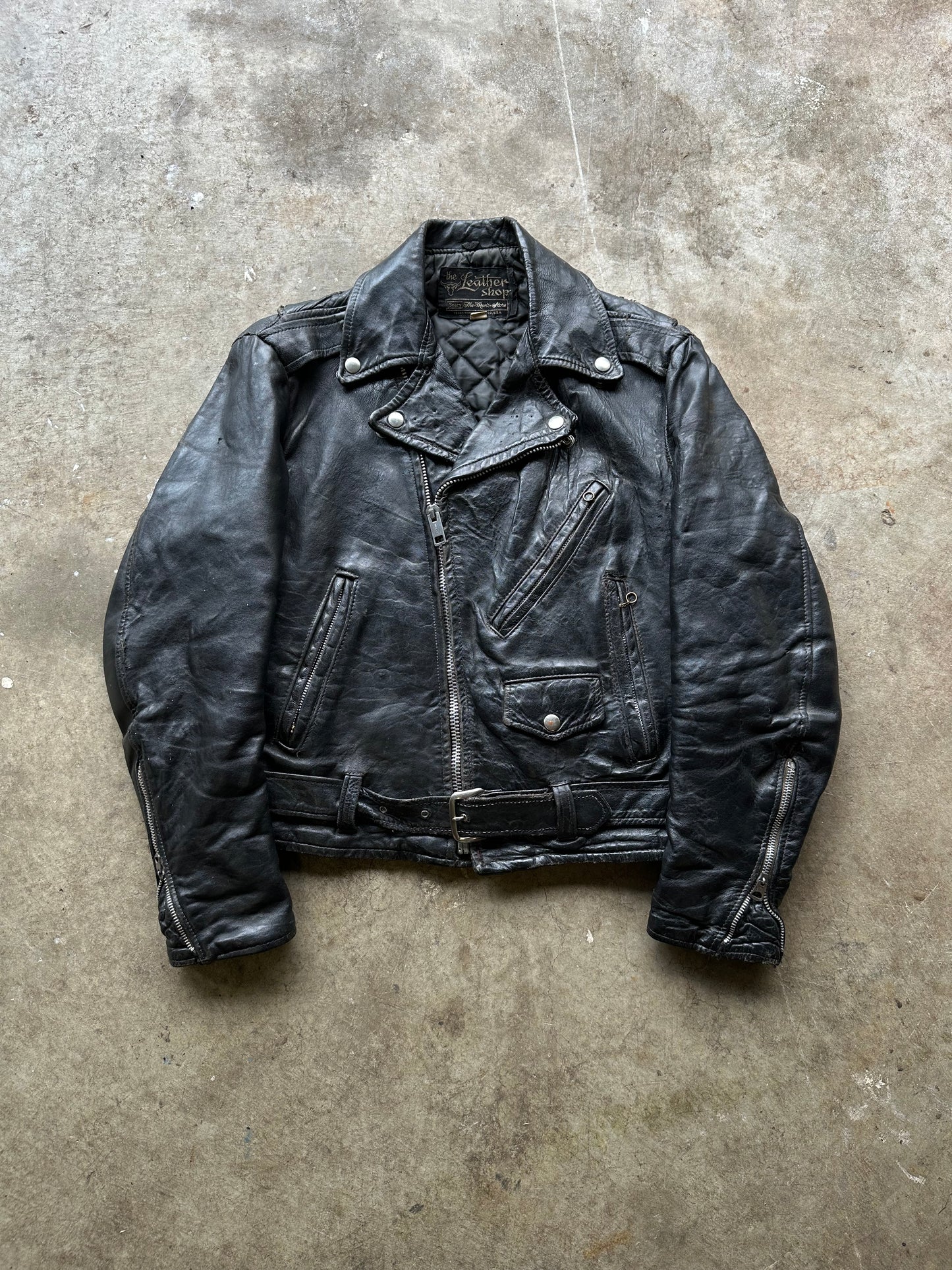 1960’s/70’s leather motorcycle jacket