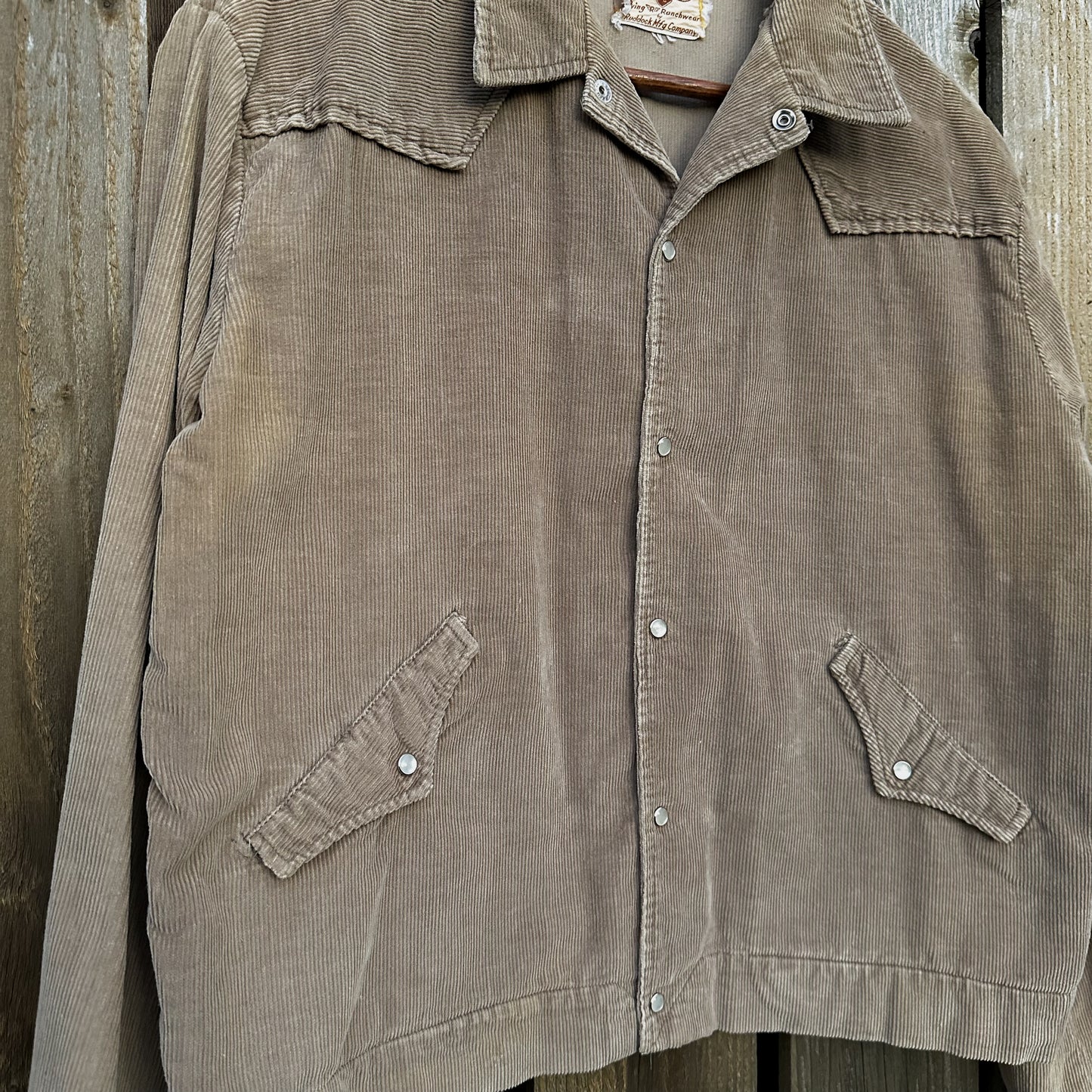 1950’s western style corduroy jacket