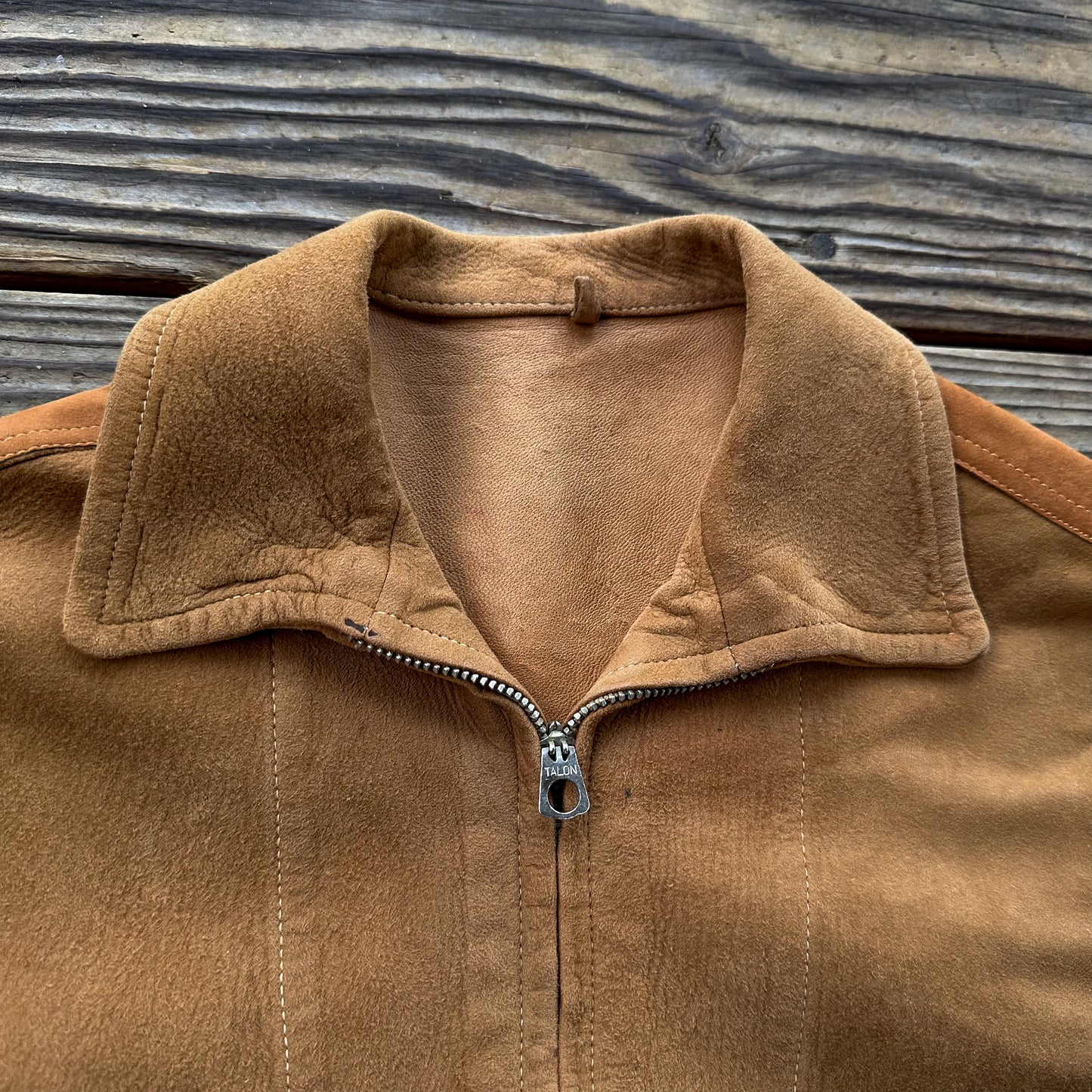 1930s summers Los Angeles suede leather jacket