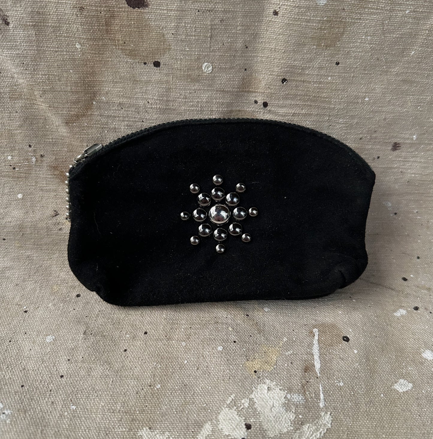 Studded 1930’s pigskin wallet