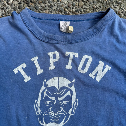 1970’s faded blue devil tee