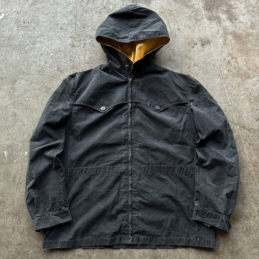 30’s/40’s black cotton jacket