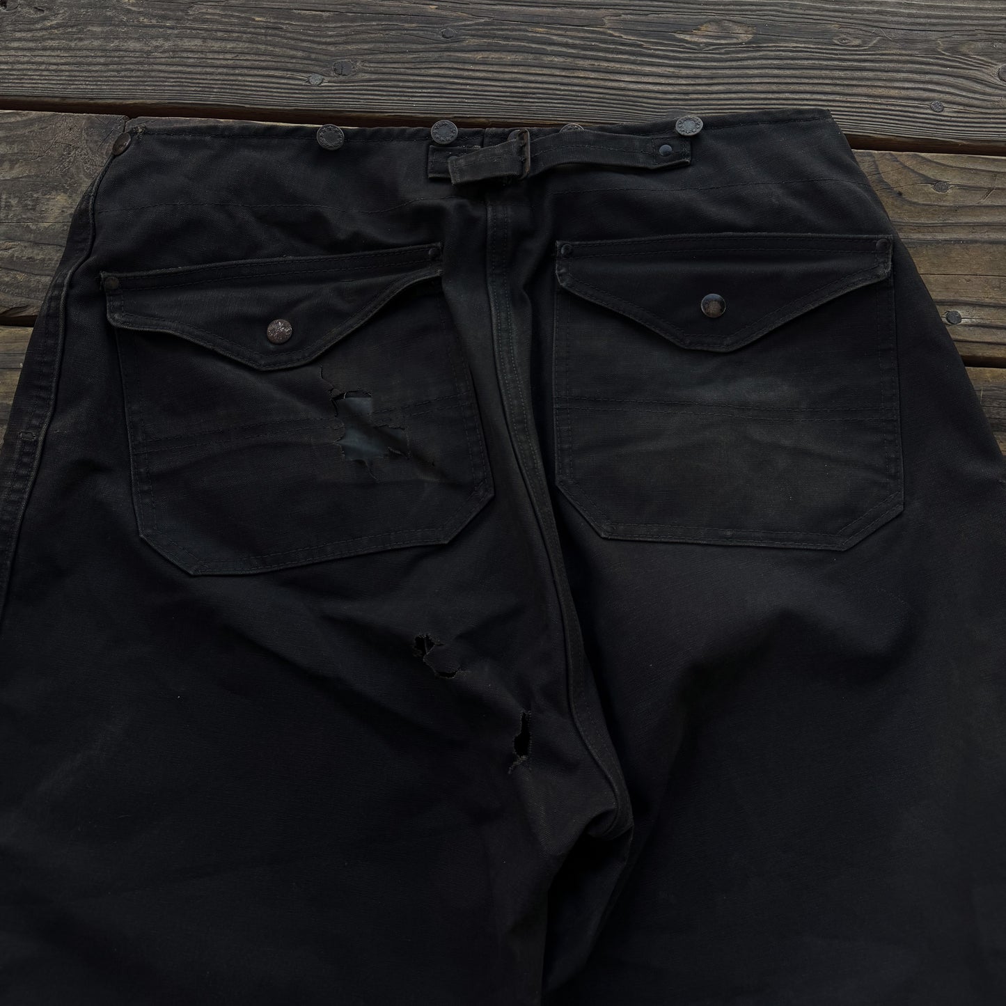 1950’s buckle back fireman’s pants