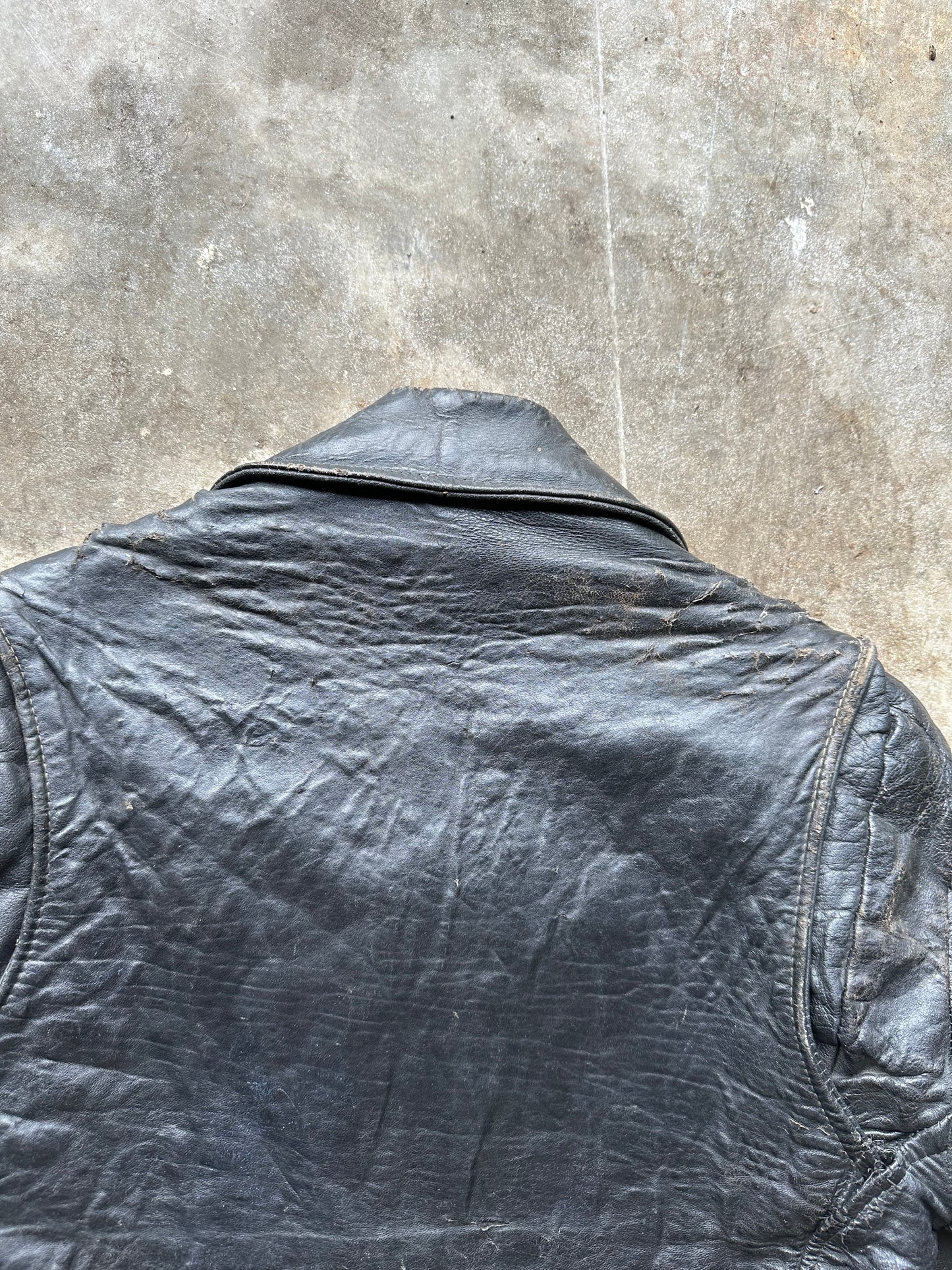 1960’s/70’s leather motorcycle jacket