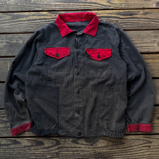1970’s 2 tone French work jacket