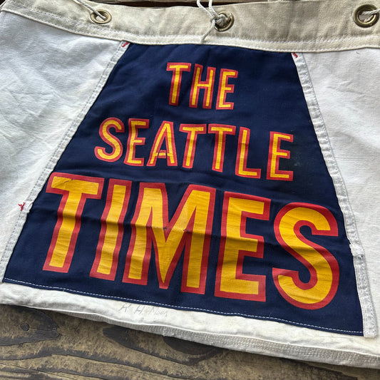 Handmade 1950’s Seattle times newspaper bag