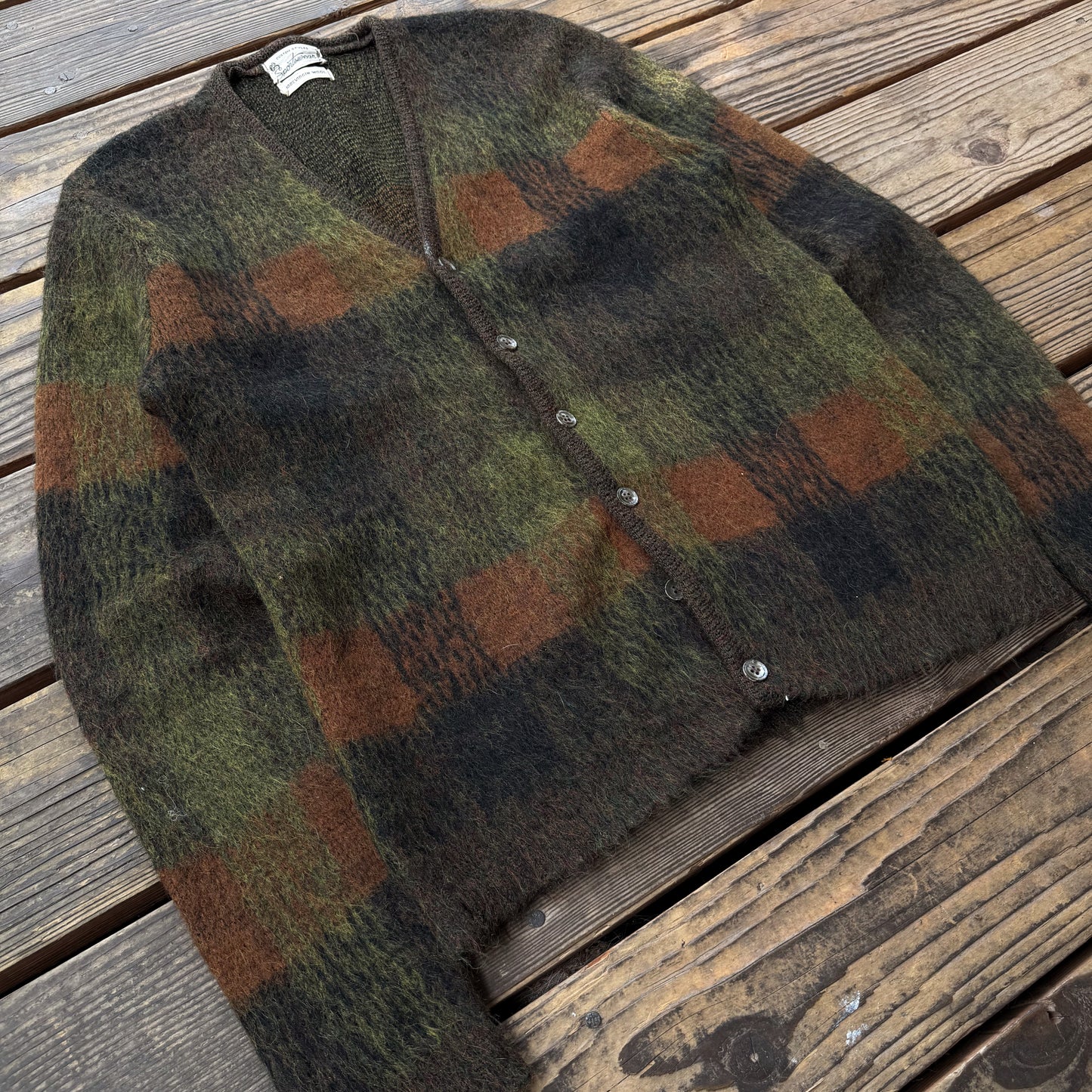1950’s shaggy wool cardigan
