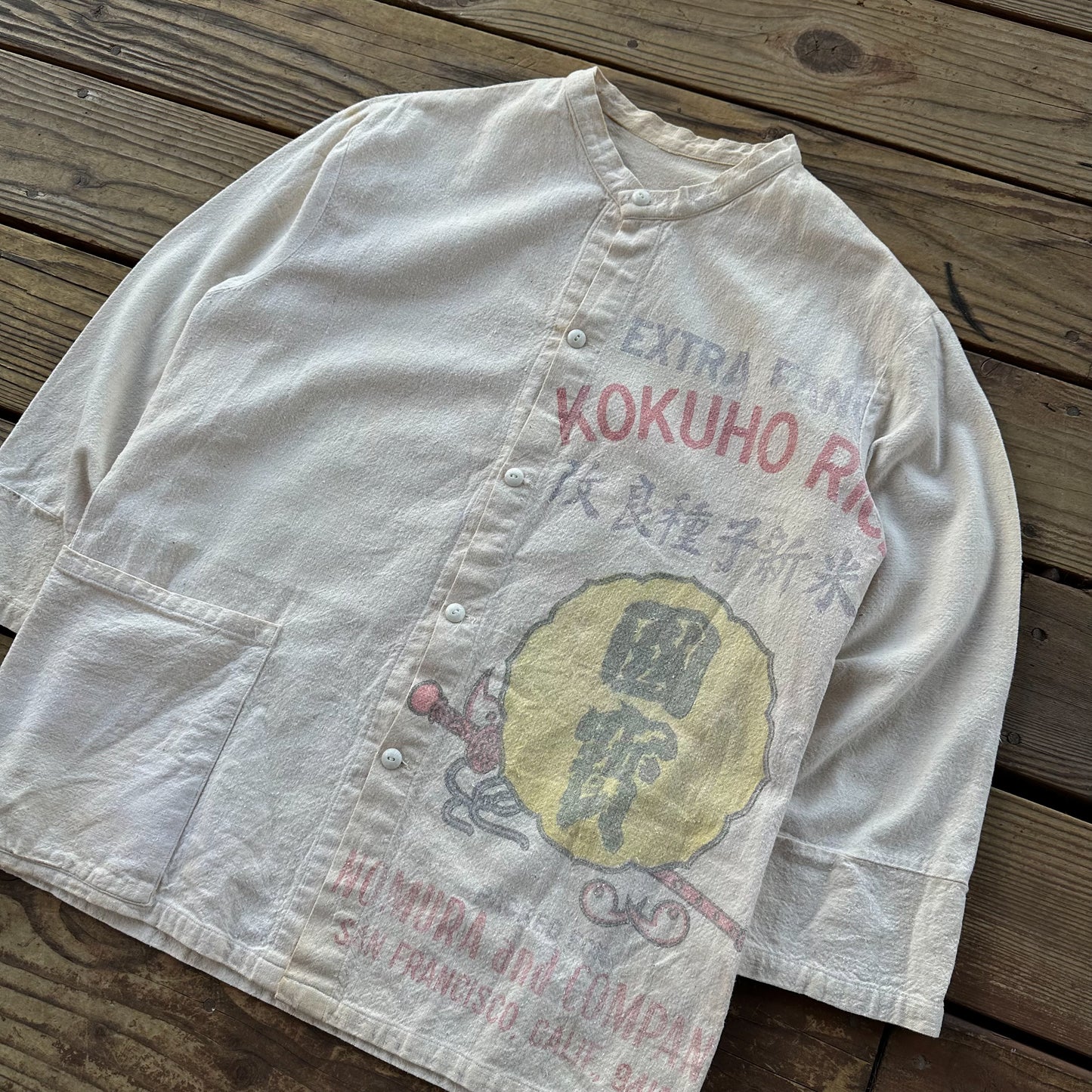 1950’s rice sack chore jacket – Arachnid Vintage