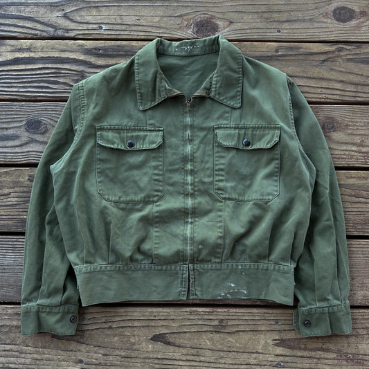 50’s/60’s green cropped jacket