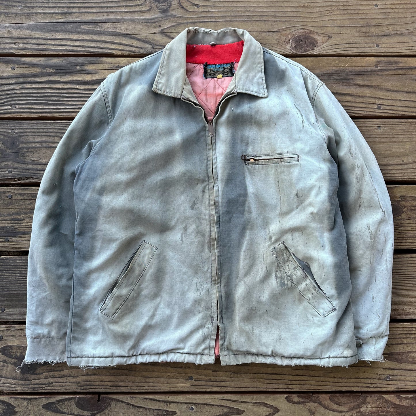 Heavily faded 1960’s Oshkosh jacket