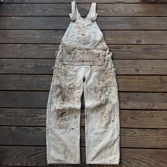 1940’s painted can’t bust em overalls