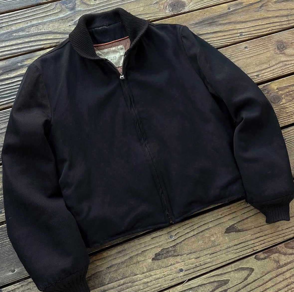 1950’s black work jacket