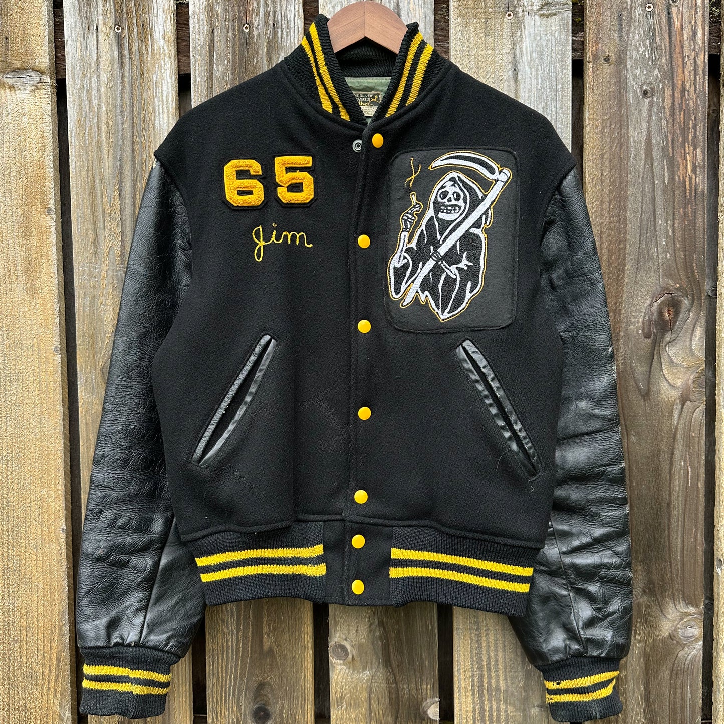 1960’s custom chainstitch varsity jacket